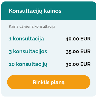 Nustatykite savo įkainius