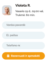 Rezervuok konsultaciją